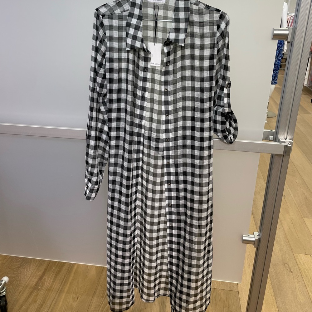Calvin Klein Modern Essential Beach Coverup